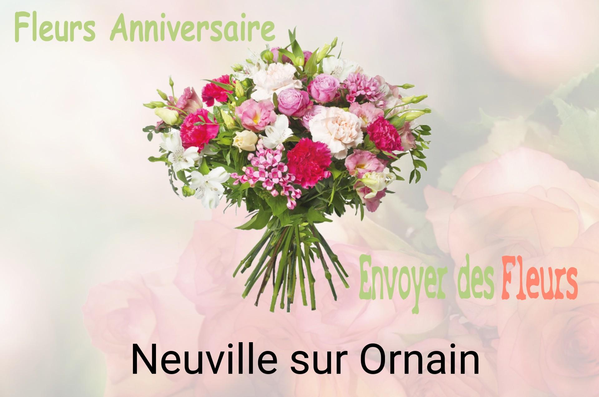 Bouquet de fleurs d’anniversaire livré à Neuville-sur-Ornain