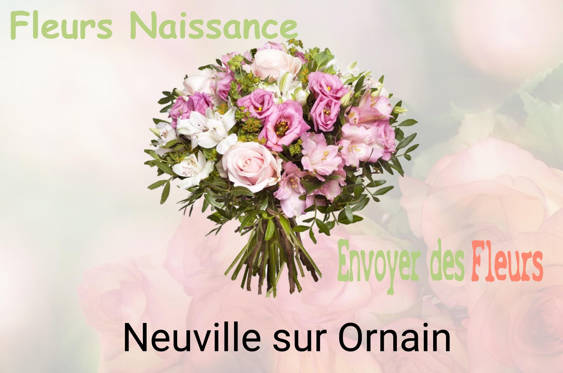 Bouquet de fleurs de naissance livré à Neuville-sur-Ornain